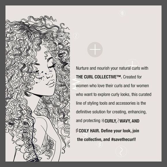 Conair - Conair The Curl Collective Ceramic Curling Iron -  Black - Picture 5 of 5